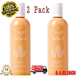 Jafra Royal Almond Body Oil  With Vitamin E, 2 Pack 8.4 FL OZ each NEW & SEALED